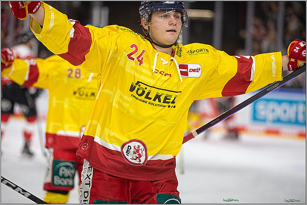PENNY DEL; Koelner Haie- Duesseldorfer EG; Koeln, 16.12.2022